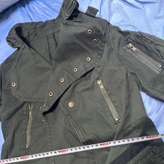 ①上着　新品タグ付き　L 暗めの色の画像