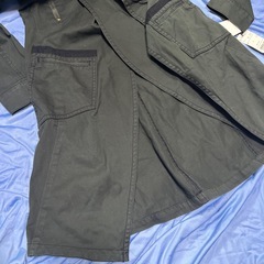 ①上着　新品タグ付き　L 暗めの色の画像