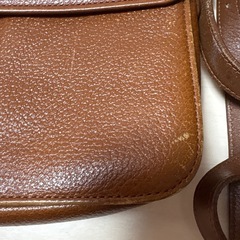 Burberry ブラウンショルダーバッグ　ビンテージの画像
