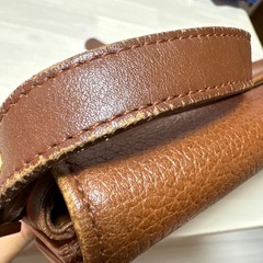 Burberry ブラウンショルダーバッグ　ビンテージの画像