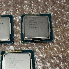 (取引中)Intel Core i5-3330 3.00GHZ CPU ×3の画像
