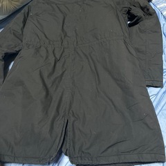 ②上着　黒色　あったかい　ゆったり　大きめ　ブラック　あったかの画像