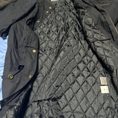 ②上着　黒色　あったかい　ゆったり　大きめ　ブラック　あったかの画像