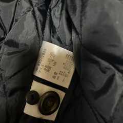 ②上着　黒色　あったかい　ゆったり　大きめ　ブラック　あったかの画像