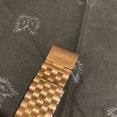 NIXON ROBOT-ROCK THE RE-RUN ゴールド　　　ジャンクの画像