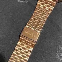 NIXON ROBOT-ROCK THE RE-RUN ゴールド　　　ジャンクの画像