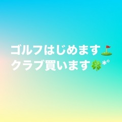 使えるゴルフクラブ買いたいです⛳️