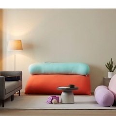 ヨギボー マックス プレミアム クリームホワイト ソファー クッション 座椅子 ソファーベッド の画像