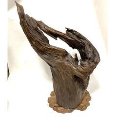 玄関　飾り物　置物　流木？の画像