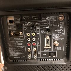 配送可　SHARP　AQUOS　LC-26DX2　26インチ　3波対応（地デジ・BS・CS）リモコン付 ブルーレイドライブ(難アリ)内蔵の画像