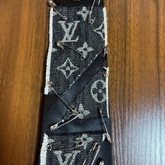 【1点もの】ファスナー&安全ピン&チェーン付ネクタイの画像