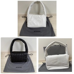 【新品】3点セット‼️バレンシアガ ショルダーバッグ MONACO 革 BBロゴの画像