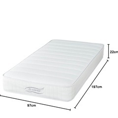 【値下げしました】ニトリ　セミダブルマットレス　Nスリープ C1-03 EMの画像