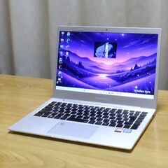 特価 シルバーのスリムなボディ 高速・高性能・コンパクトノートPC THIRDWAVE (サードウエーブ)「Altair F-13KR」Windows11 pro Office 2024 pro搭載 Core i5 メモリー8GB 256GB SSD 13.3型 フルHD Webカメラ、USB3.0×2、HDMI、USB Type-Cなどの画像