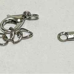 【無料】壊れたペンダントチェーン（留め具あり）の画像