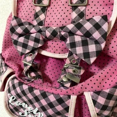 Y2K フェアリーグランジ パンク リュック ピンク ビンテージの画像