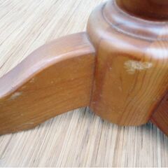 コスガ　PROVENCE　パイン材 サイドテーブル 机 飾り棚 丸テーブル ラウンド KOSUGA プロヴァンス　カントリー 直接引取歓迎　529ZSの画像