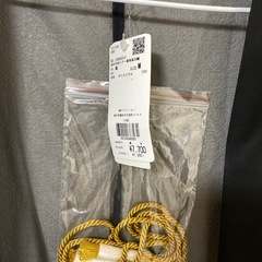 アクシーズファム カワイイ 彼岸花柄シアー着物風羽織黒 Mの画像