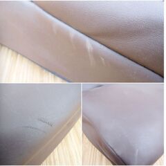 ①　ごろ寝　座椅子　ブラウン　お昼寝マット クッション　チェア　1人掛け 　頭部・背もたれ・脚部リクライニング　イス　530ZSの画像