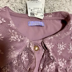 アクシーズファム カワイイ ブルーミングブラウス ピンクMの画像