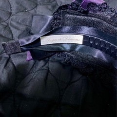 アンジェエディモン カチューシャ紫×黒の画像