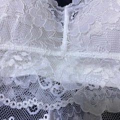 GU ナチュラルサポートブラ 新品　ノンワイヤー レース Sの画像