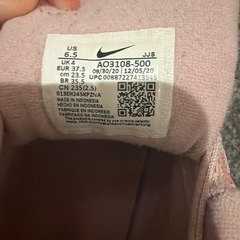 Nike ナイキ M2K テクノ パーティクル ピンク 23.5cmの画像