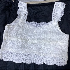 GU へそ出しキャミソール Sの画像