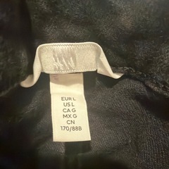 新品 H&M MAMA ブラック マタニティレギンス EUR Lの画像