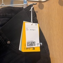 新品 H&M MAMA ブラック マタニティレギンス EUR Lの画像