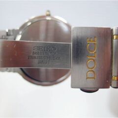 セイコー ドルチェ 腕時計　5E31-6B20　ケース付　SEIKO　Dolce　クォーツ シェル文字盤 ローマンインデックス　ゴールド/シルバー　573ZSの画像