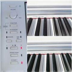 カシオ 電子ピアノ Privia PX-770 動作良好　2020年製　ホワイトウッド調　スリム&スタイリッシュ　CASIO　576ZSの画像