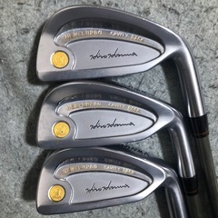 高級アイアン 定価24万円 本間ゴルフ HONMA LB280 4星 ★★★★ 金モグラ 18KGP フレックスR 美品の画像