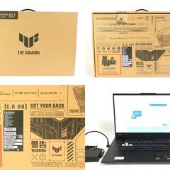 【早いもの勝ち！】 ASUS TUF GAMING LAPTOP A17 FA707R FA707RM-R76R3060BY 17.3インチ AMD Ryzen7 6800H/BGA 512GB 16GB Win11homeの画像