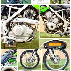【動画あり】★カワサキ KLX125★ 実動 人気車種 原付二種 LX125C型 FI インジェクション 空冷 4サイクル KLX セロー オフロード 松本市の画像