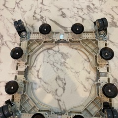 未使用　洗濯機移動台　キャスター付き　の画像