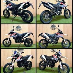 【動画あり】★アプリリア SX125★綺麗 実動 人気車種 原付二種 ZD4KTB型 FI インジェクション 水冷 4サイクル KLX セロー モタード 松本市の画像