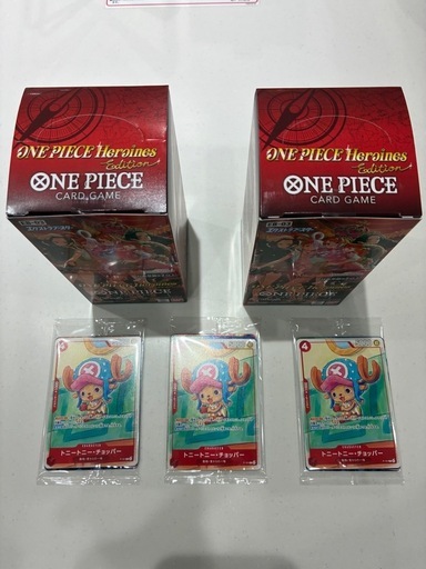 ONE PIECEカードHeroines Edition 2box3パックプロモ