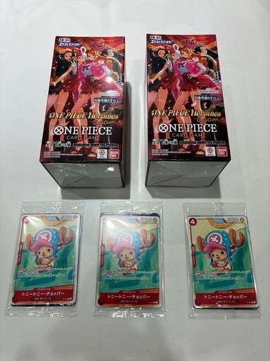 ONE PIECEカードHeroines Edition 2box3パックプロモ