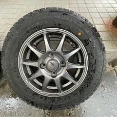 スタッドレスタイヤ 13インチ WINTER ホイールセット　145/80/13の画像