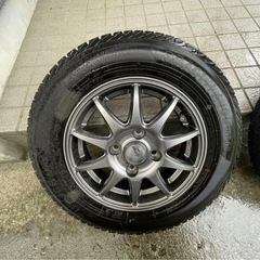 スタッドレスタイヤ 13インチ WINTER ホイールセット　145/80/13の画像