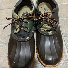 Danner ダナー ダックブーツ US10 迷彩柄 レインブーツ アウトドアの画像
