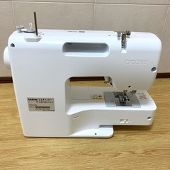 brother コンピューターミシン　新型PS205X ホワイト ほぼ新品　6色糸付きの画像