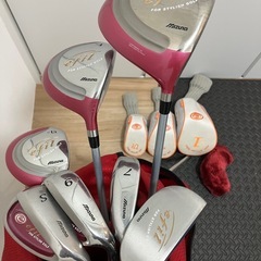 【受付停止:受渡予定者と相談中】ゴルフセット　レディース　ハーフ（Mizuno efil)の画像