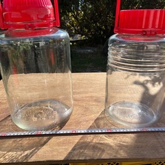 特大 漬物ガラス瓶セットの画像