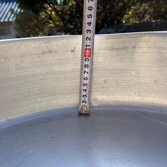 特大 アルミの　たらいの画像