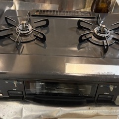 【12/1朝九時半まで引渡限定】ガステーブルPalomaフラットトップ　プロパン　ic800BRの画像