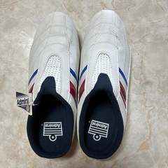 Admiral スリッポンスニーカー ホワイト/レッド/ブルー 新品 26cm位の画像