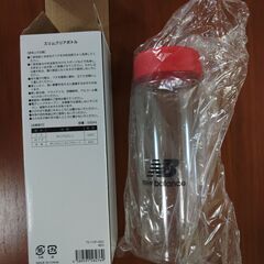 スリムクリアボトル500ml & シューズ袋セット 新品 未使用の画像