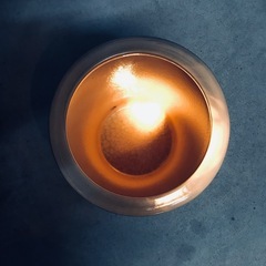 アンティーク調 陶器製 花柄 傘立ての画像